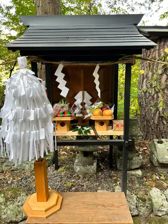 七家明神社(山家神社境内社)(長野県)