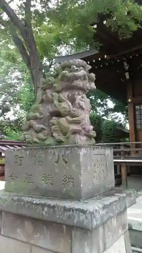 行田八幡神社の狛犬