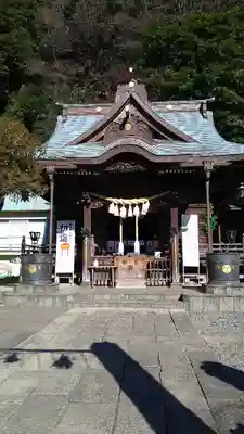 根岸八幡神社の本殿・本堂