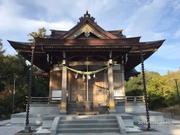 武州柿生琴平神社の本殿・本堂