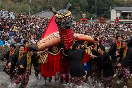 八代神社のお祭り