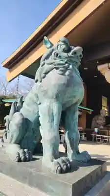 常陸国出雲大社の狛犬