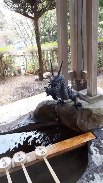 本輪西八幡神社の手水舎