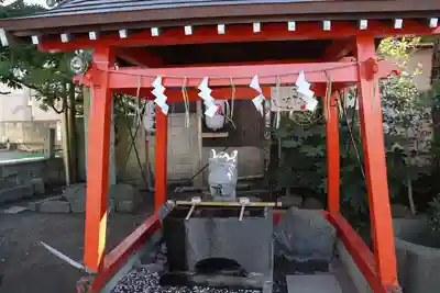 龍ケ崎八坂神社の手水舎