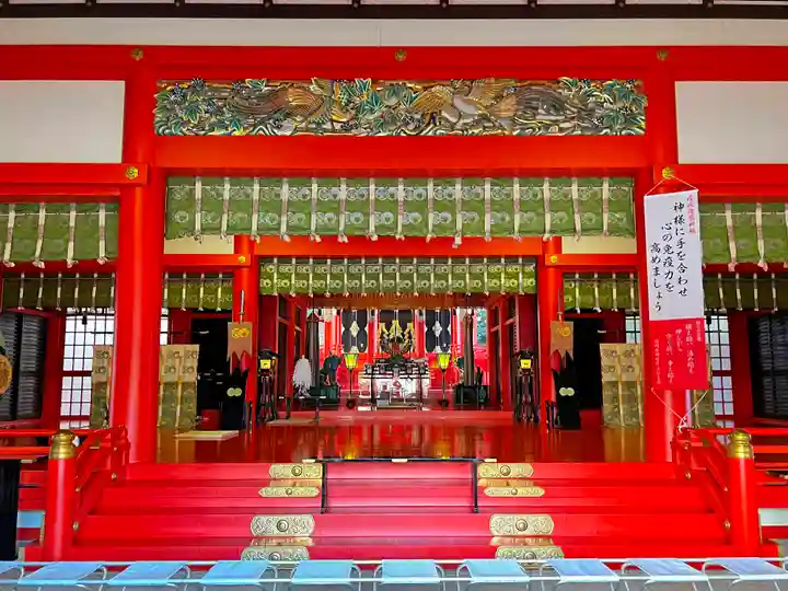 五社神社 諏訪神社の本殿・本堂