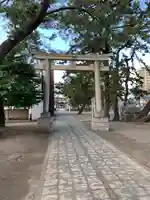 平塚三嶋神社の鳥居