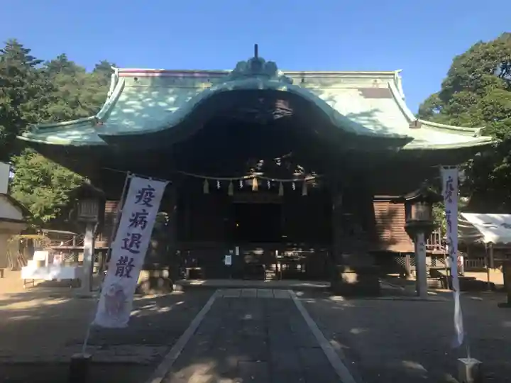 下総国三山 二宮神社の本殿・本堂