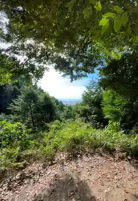 高良大社奥宮（奥の院）の周辺