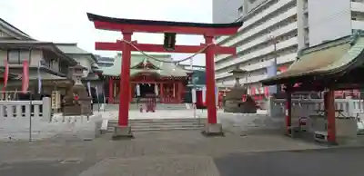 東京羽田 穴守稲荷神社の鳥居