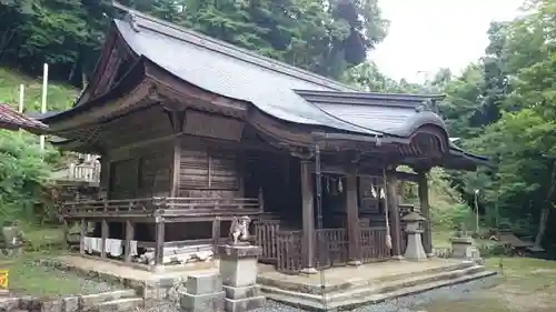 諏訪神社の本殿・本堂