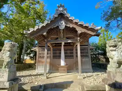 勝長神社の本殿・本堂