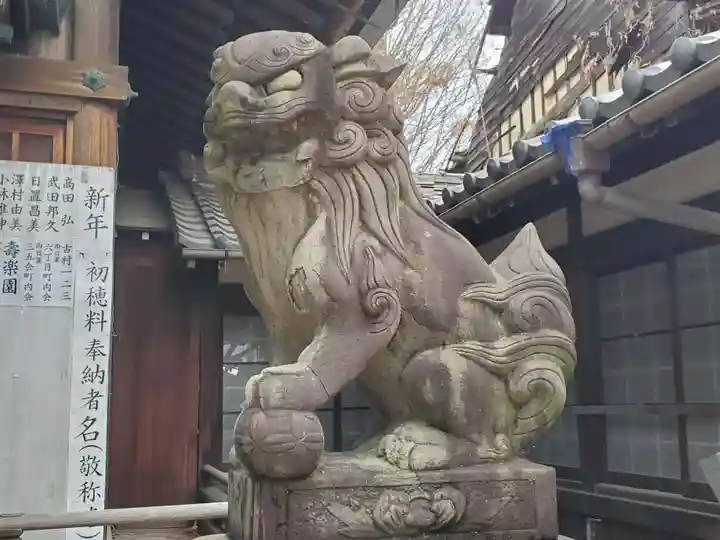 鹽竃神社の狛犬