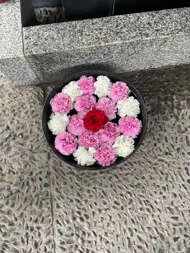 帯廣神社の手水