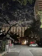 開口神社の鳥居