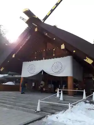 北海道神宮の本殿・本堂