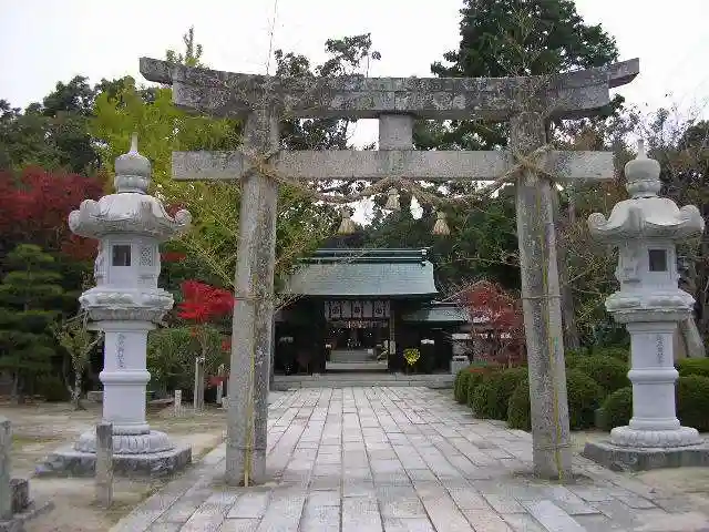 玉祖神社の鳥居