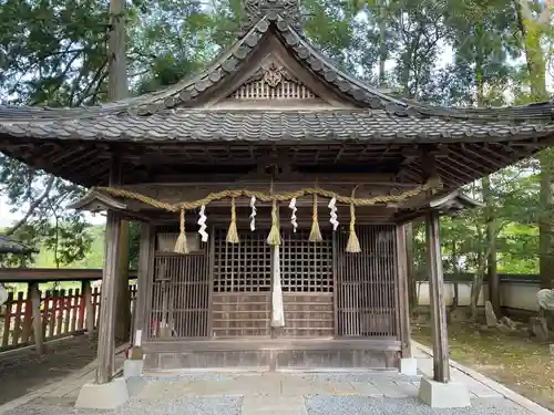 佐々尾神社の本殿