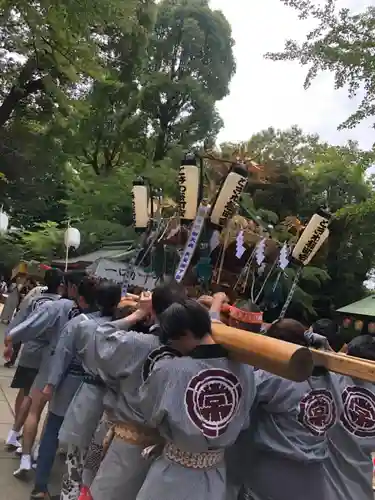 渋谷氷川神社のお祭り