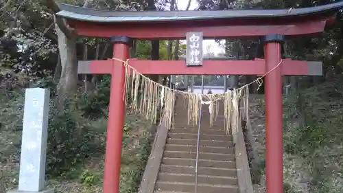 白山神社の鳥居