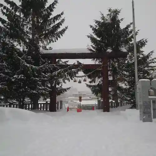 上手稲神社の鳥居