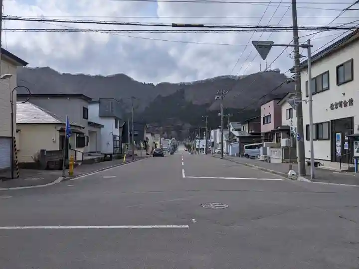 住三吉神社の周辺