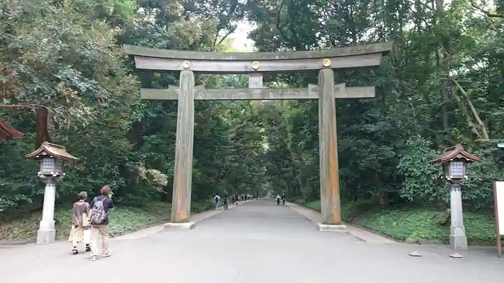 明治神宮の鳥居