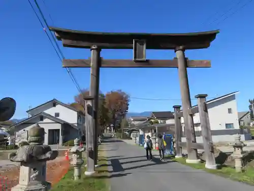 沙田神社の鳥居