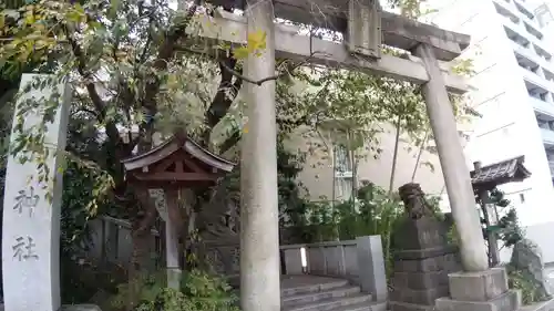 雉子神社の鳥居