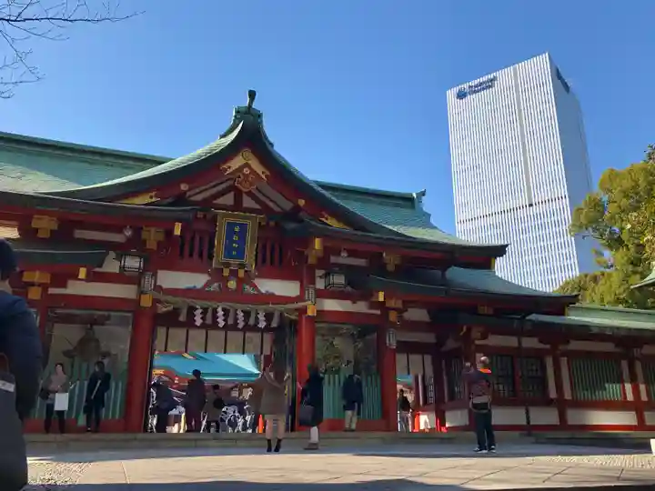 日枝神社の山門・神門