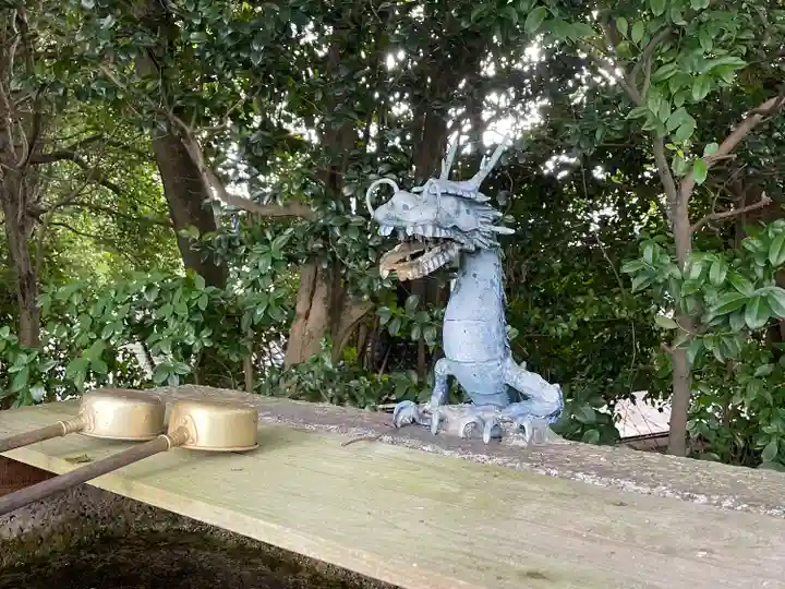 豊功神社の手水舎