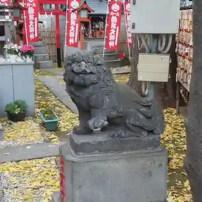 高円寺氷川神社の狛犬