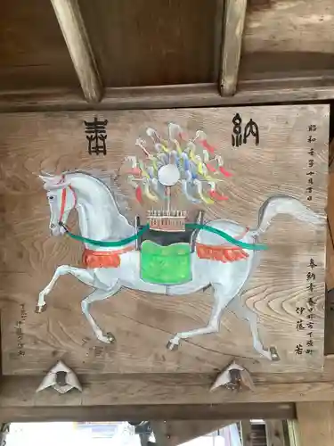 松原神社の絵馬