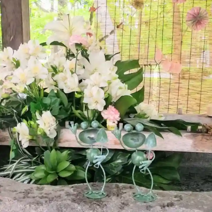 彌彦神社 (伊夜日子神社)の手水舎