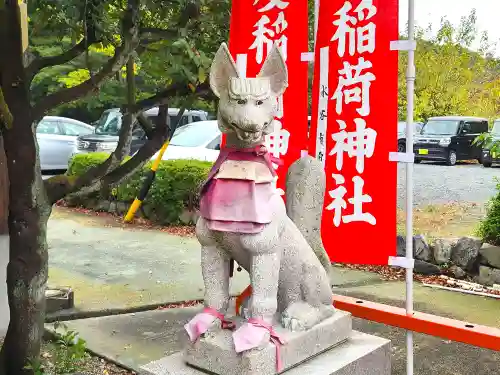 多度稲荷神社の狛犬