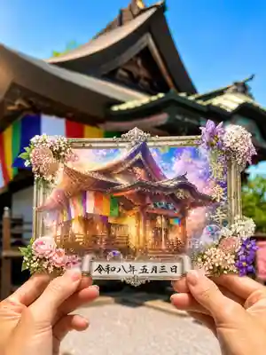埼玉厄除け開運大師・龍泉寺（切り絵御朱印発祥の寺）の御朱印