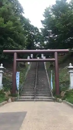 厚別神社の鳥居