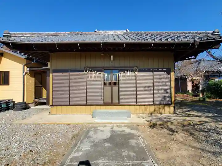 天満宮の本殿・本堂