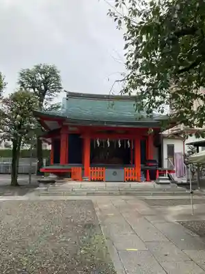 麻布氷川神社の本殿・本堂