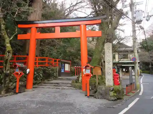 貴船神社の鳥居