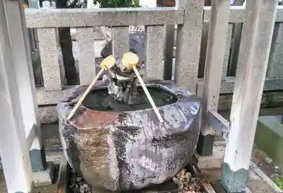 牛天神北野神社の手水舎