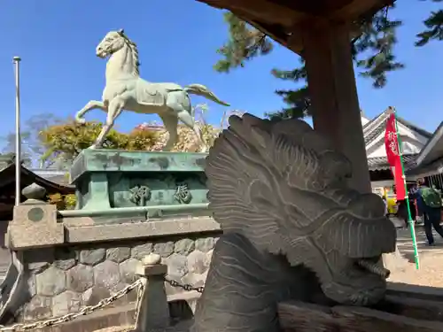 龍城神社の狛犬