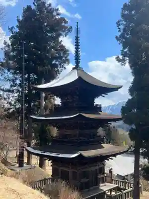 国宝 大法寺(長野県)