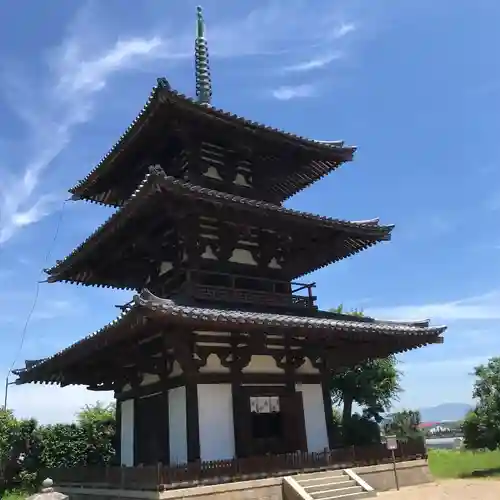 法起寺の塔