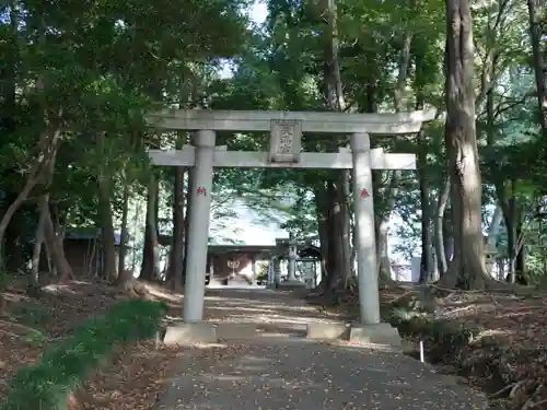 東蕗田天満社の鳥居