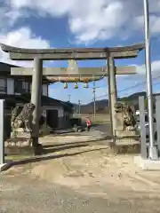 高野宮(内神社)の鳥居