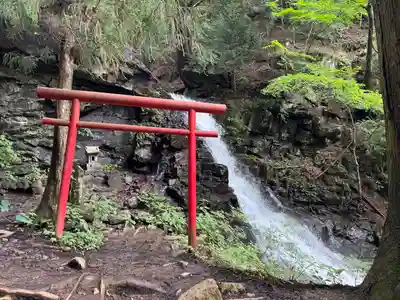 母の白滝神社(山梨県)