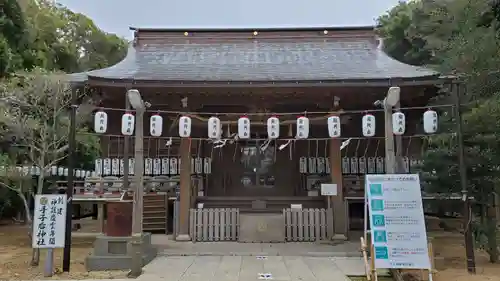 手子后神社の本殿・本堂