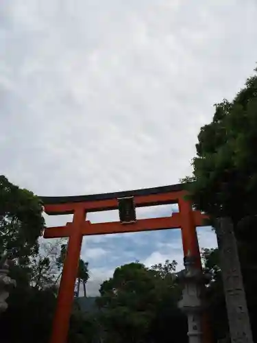 大麻比古神社の鳥居