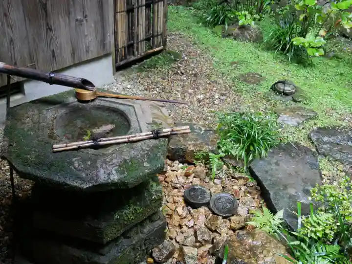 柳谷観音 楊谷寺の手水舎