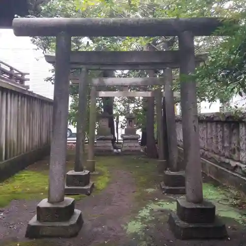 國領神社の鳥居